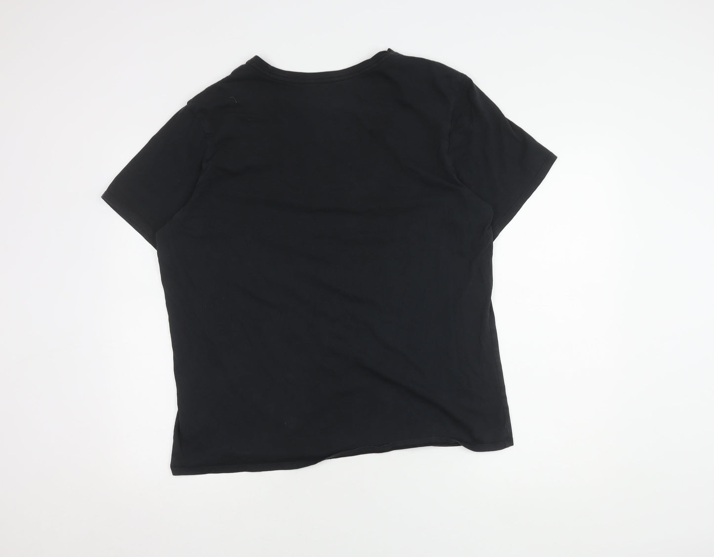 Unisex Adults UK Size XL Nike Black Basic T-Shirt