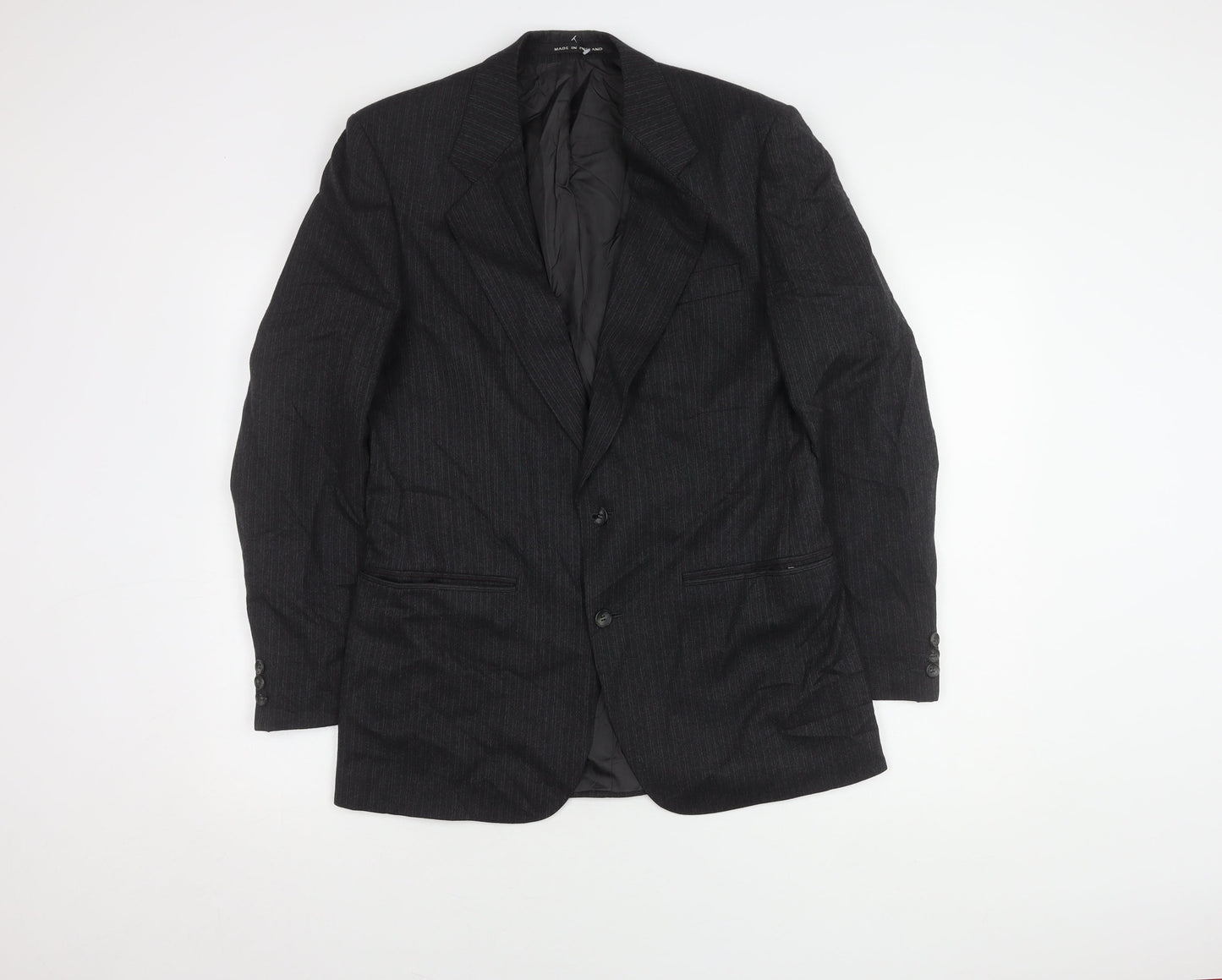 Mens UK Size 38 The Label Regular Grey Suit Jacket