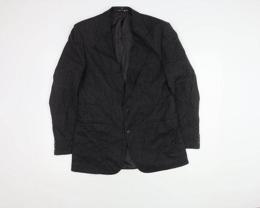 Mens UK Size 38 The Label Regular Grey Suit Jacket