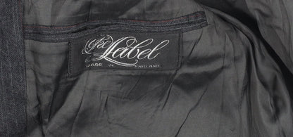 Mens UK Size 38 The Label Regular Grey Suit Jacket