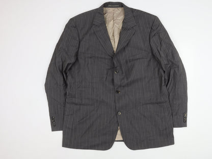 Mens UK Size 48 HUGO BOSS  Grey Suit Jacket