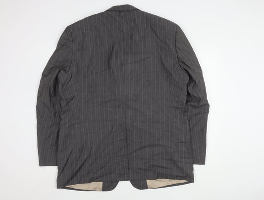 Mens UK Size 48 HUGO BOSS  Grey Suit Jacket