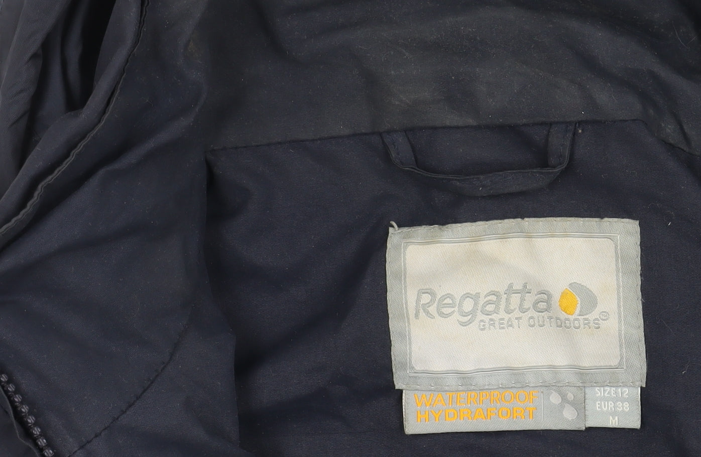 Womens UK Size 12 Regatta Blue Parka Coat