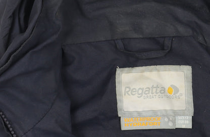 Womens UK Size 12 Regatta Blue Parka Coat