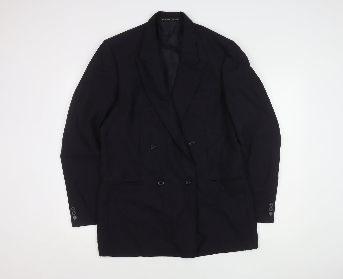 Mens UK Size 40 The Burton Collection Regular Black Suit Jacket