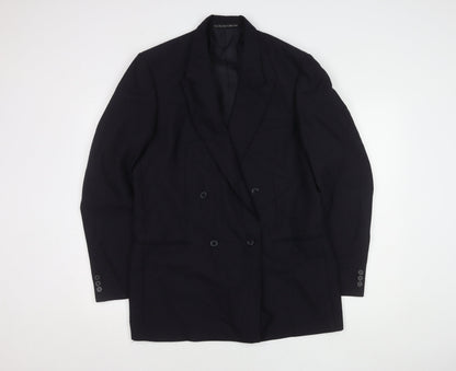 Mens UK Size 40 The Burton Collection Regular Black Suit Jacket