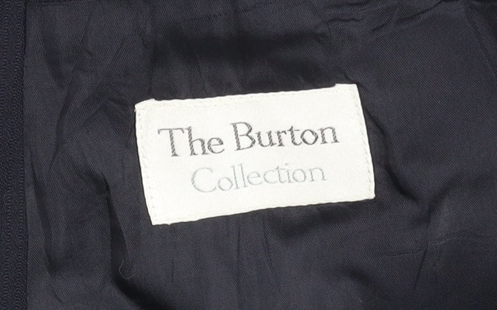 Mens UK Size 40 The Burton Collection Regular Black Suit Jacket