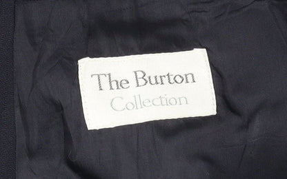 Mens UK Size 40 The Burton Collection Regular Black Suit Jacket