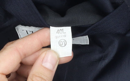 Mens UK Size 40 The Burton Collection Regular Black Suit Jacket
