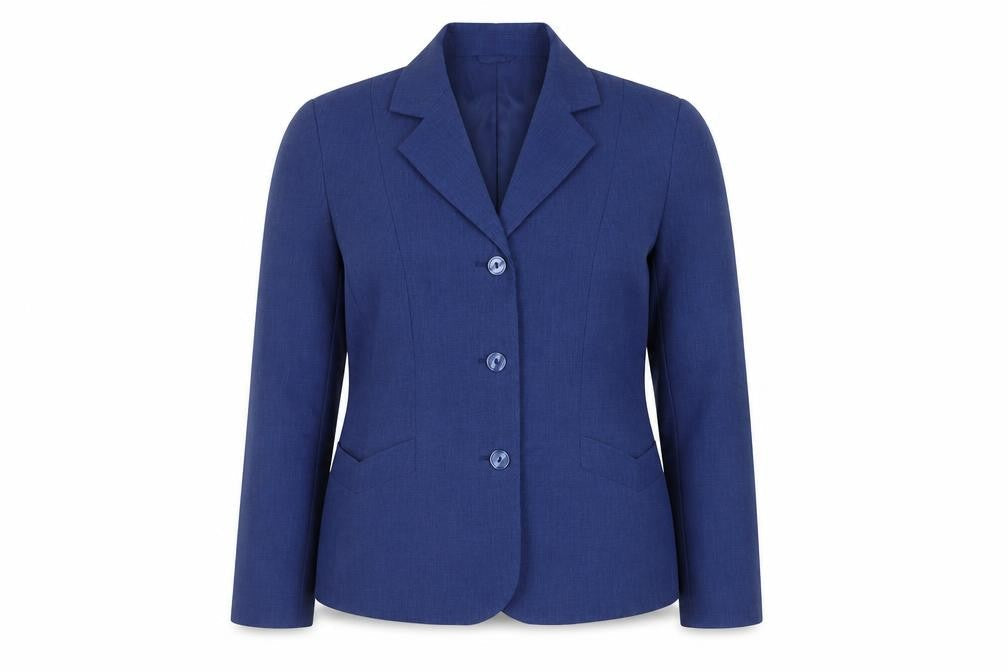 Womens UK Size 14 Eastex Regular Blue Blazer