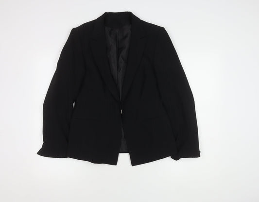 Womens UK Size 14 Bay Regular Black Blazer