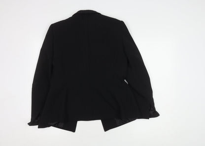 Womens UK Size 14 Bay Regular Black Blazer