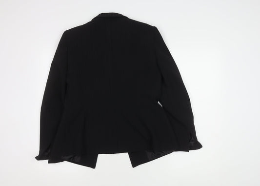 Womens UK Size 14 Bay Regular Black Blazer