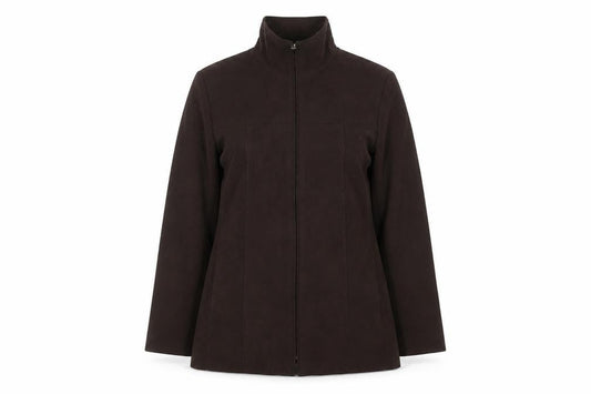Womens UK Size L Joella Di Marco Brown Basic Jacket