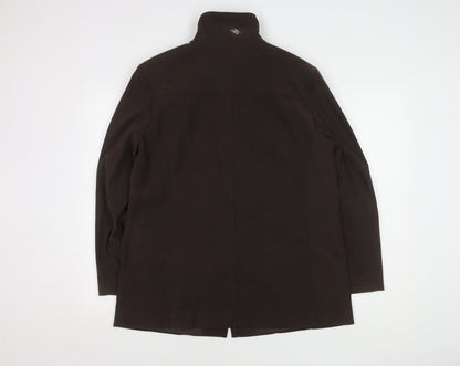 Womens UK Size L Joella Di Marco Brown Basic Jacket