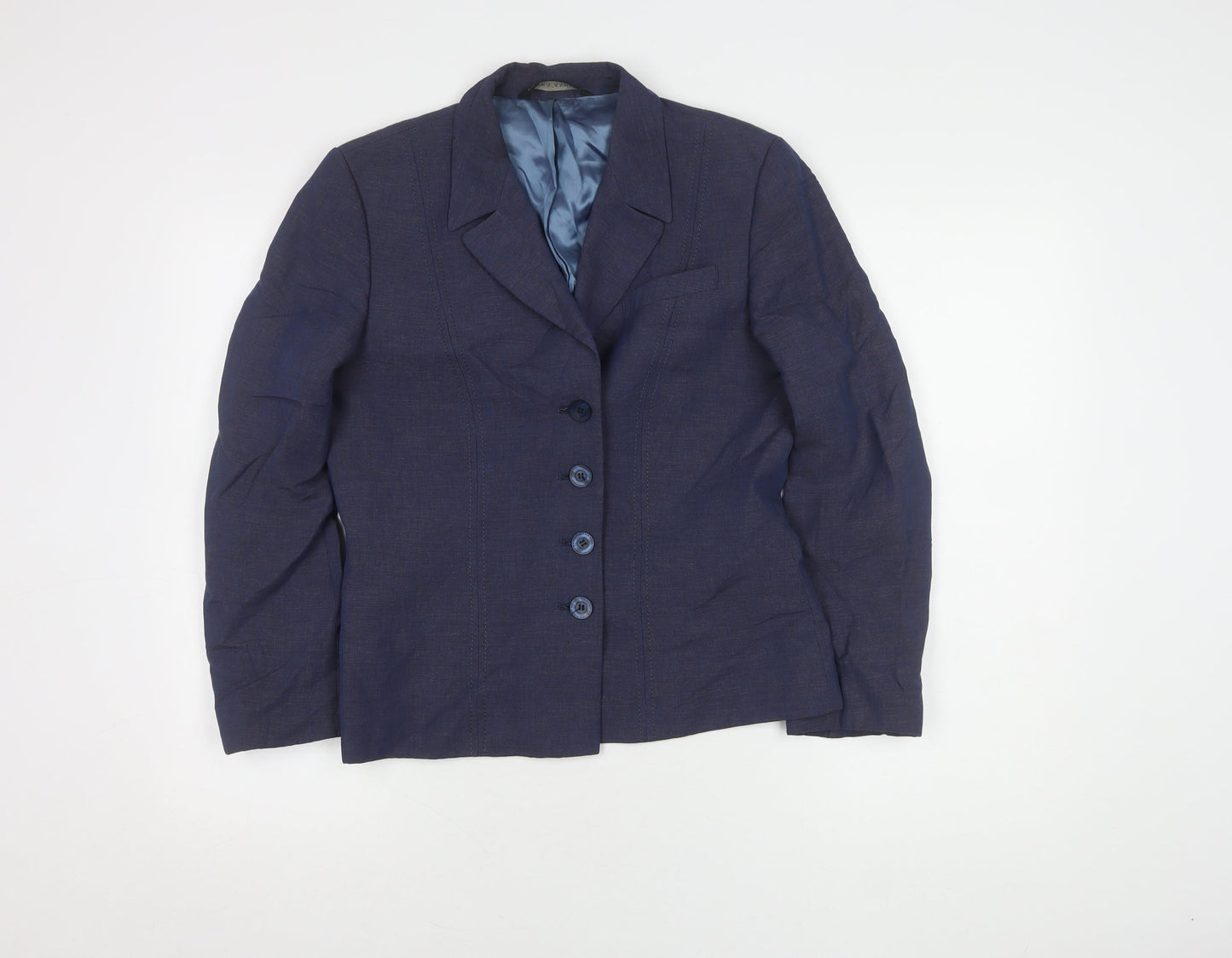 Womens UK Size 12 Laura Ashley Regular Blue Blazer