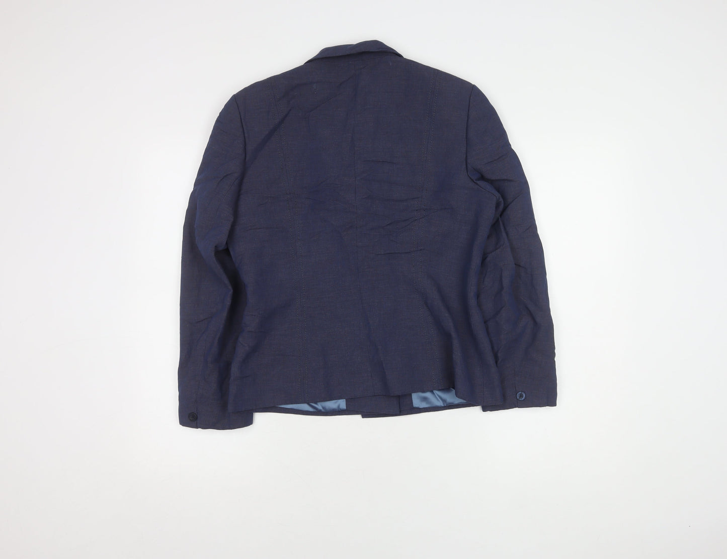 Womens UK Size 12 Laura Ashley Regular Blue Blazer