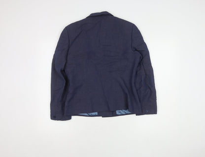 Womens UK Size 12 Laura Ashley Regular Blue Blazer