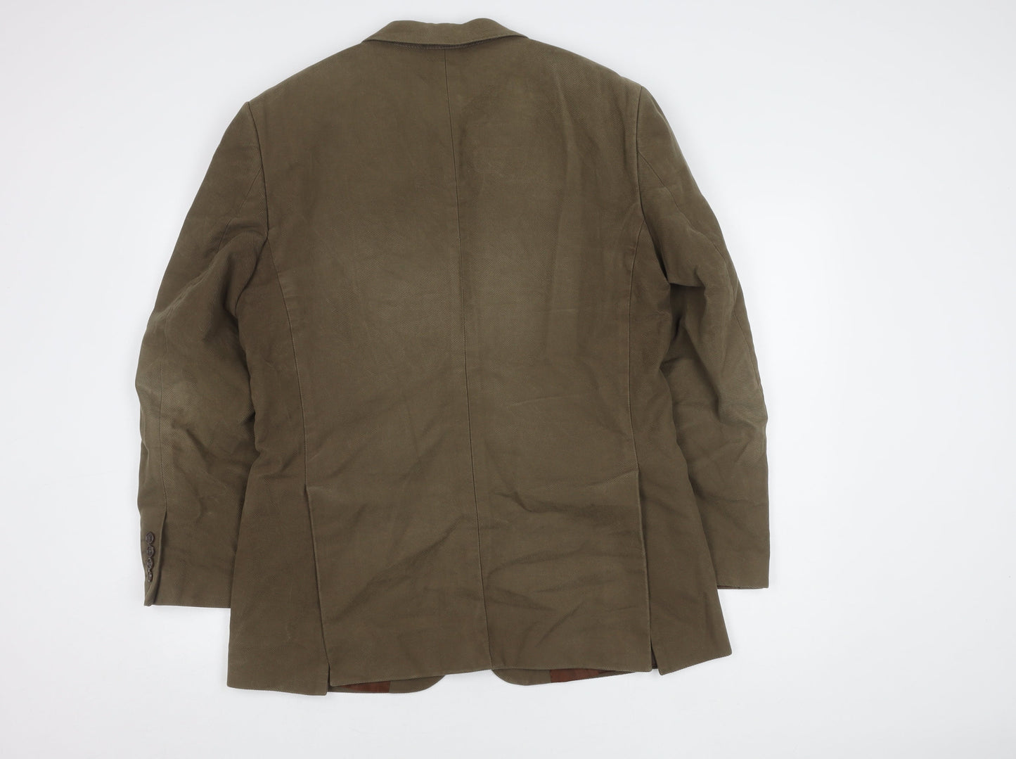 Mens UK Size 40 John Lewis Regular Brown Suit Jacket
