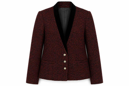 Womens UK Size 10 Eastex Regular Red Blazer