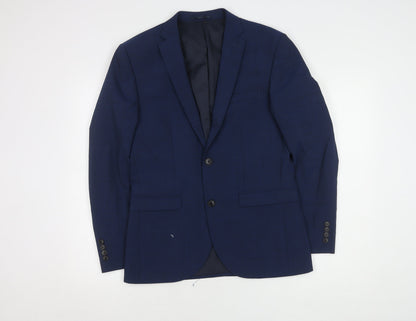 Mens UK Size 38 NEXT Regular Blue Suit Jacket