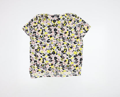 Womens UK Size 16 Principles Multicoloured Basic T-Shirt