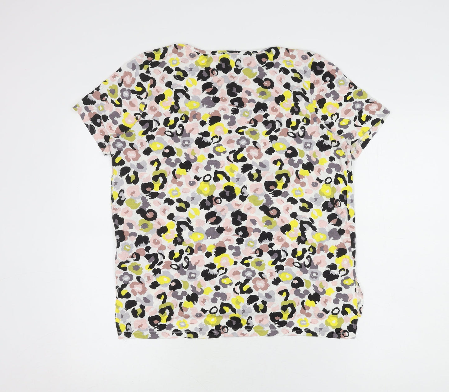 Womens UK Size 16 Principles Multicoloured Basic T-Shirt