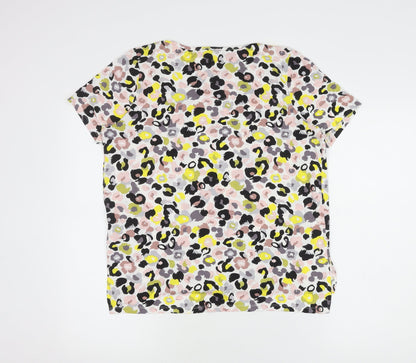 Womens UK Size 16 Principles Multicoloured Basic T-Shirt