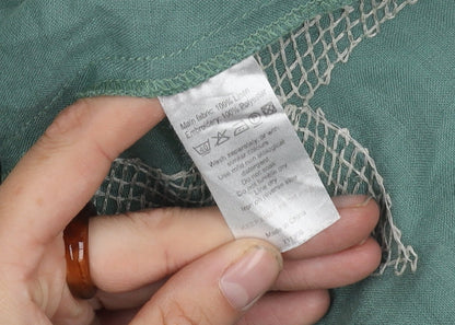 Monsoon Women's Green A-Line Embroidered Skirt Size 12