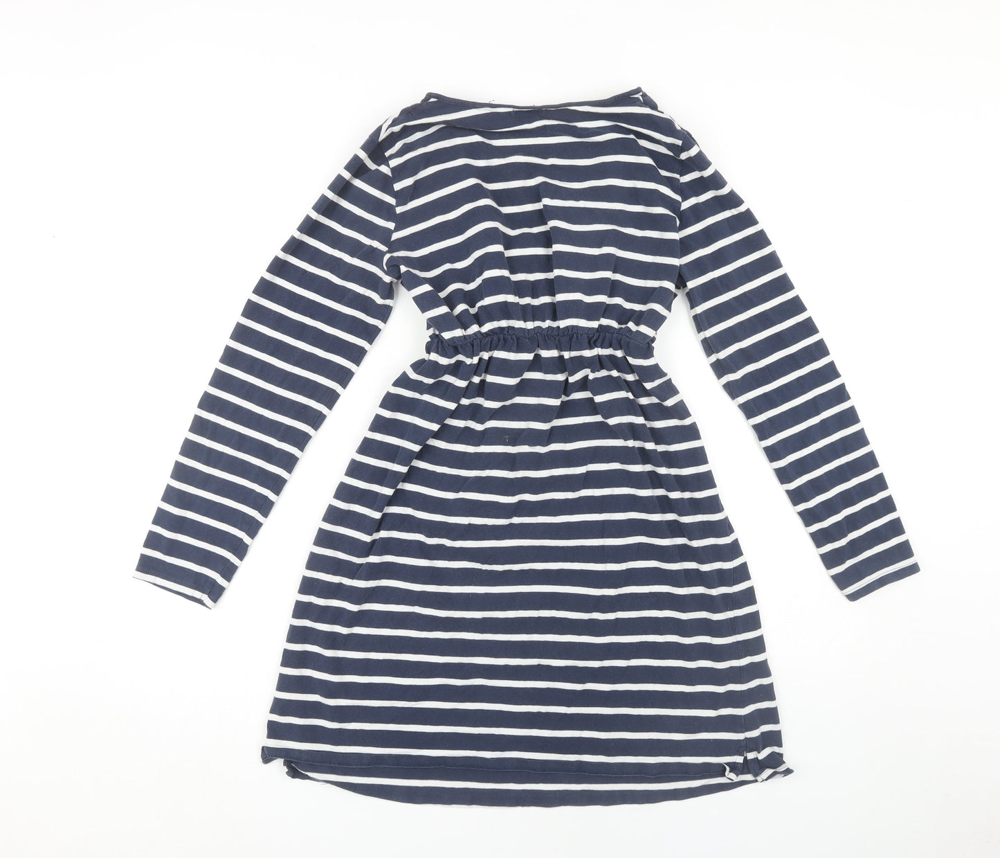 La Redoute Women's Blue Striped Dress - Size 10