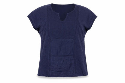 Womens UK Size 8 NEXT Blue Basic Blouse