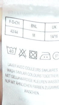 Damart Women’s Pink Embroidered T-Shirt Size 14