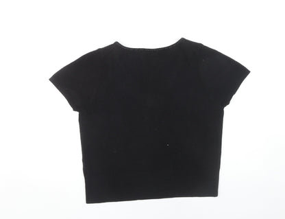 Marks and Spencer Women's Black V-Neck Pullover Jumper