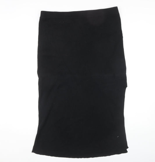 ASOS Women Black Midi Pencil Skirt Size 18