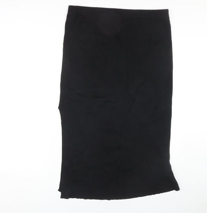 ASOS Women Black Midi Pencil Skirt Size 18