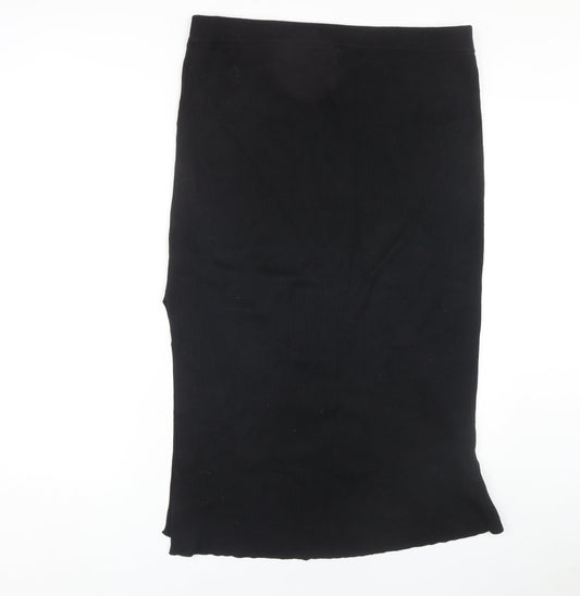 ASOS Women Black Midi Pencil Skirt Size 18