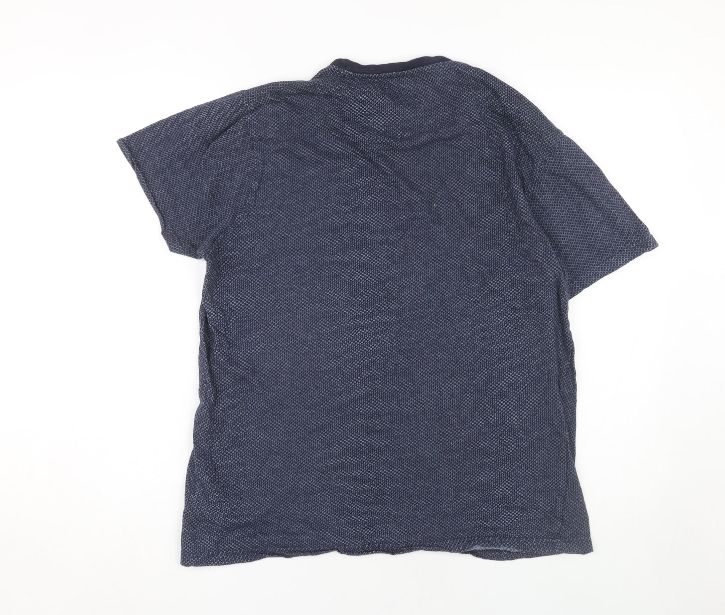 Peter Werth Men's XL Blue Graphic Print T-Shirt