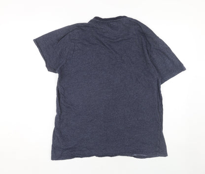 Peter Werth Men's XL Blue Graphic Print T-Shirt