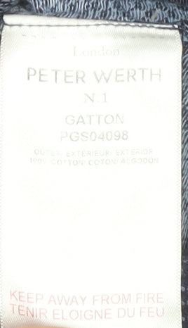 Peter Werth Men's XL Blue Graphic Print T-Shirt