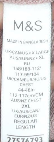Marks and Spencer Men’s Pink XL Polo Shirt