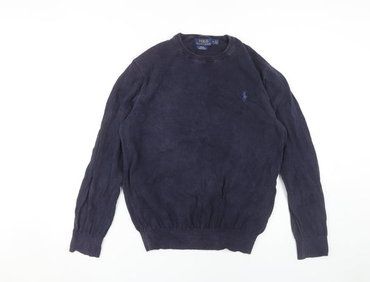 Polo Ralph Lauren Men's Blue Slim Fit Pullover M