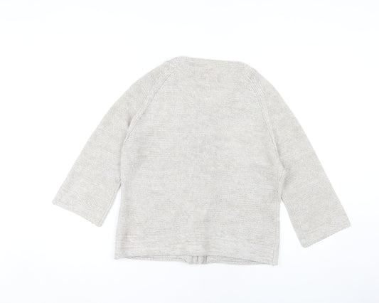 Womens UK Size M Per Una Beige Cardigan Jumper
