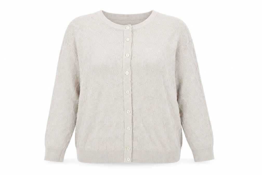 Womens UK Size 20 St Michael Beige Cardigan Jumper