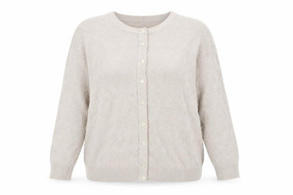 Womens UK Size 20 St Michael Beige Cardigan Jumper