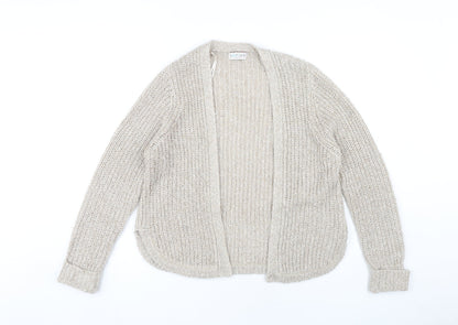 Womens UK Size 12 Marks and Spencer Beige Cardigan Jumper