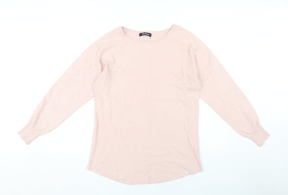 Kaleidoscope Women's Pink Round Neck Jumper, Size 12