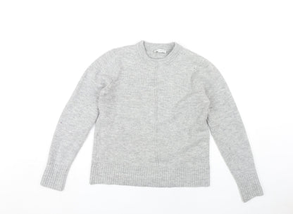 Womens UK Size 8 Warehouse Grey Pullover Jumper