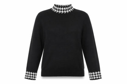Womens UK Size S QED London Black Pullover Jumper