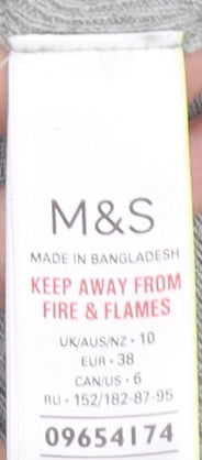 Marks and Spencer Unisex Grey V-Neck Sleeveless Vest