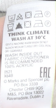 Womens UK Size 12 Marks and Spencer White Pullover Jumper